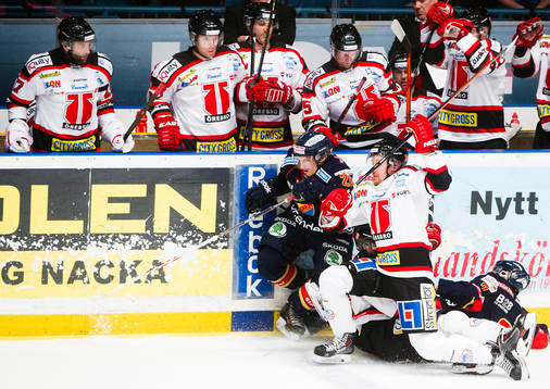 Djurgårdens  Henrik Nyberg och Nils Andersson  hamnar