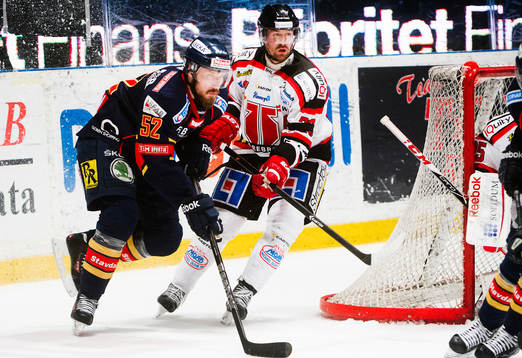 Djurgårdens  Mikael Ahlén  och Örebros Christoffer