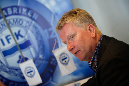 IFK Värnamos tränare Peter Kuno Johansson