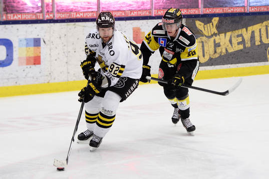 s Michael Nylander och Västerås Jonas Emmerdahl