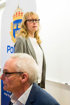 Eleonora Johansson, Kammaråklagare och Mats Olsson, chef