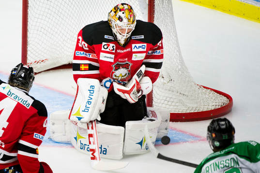 Malmö Redhawks målvakt Robin Rahm