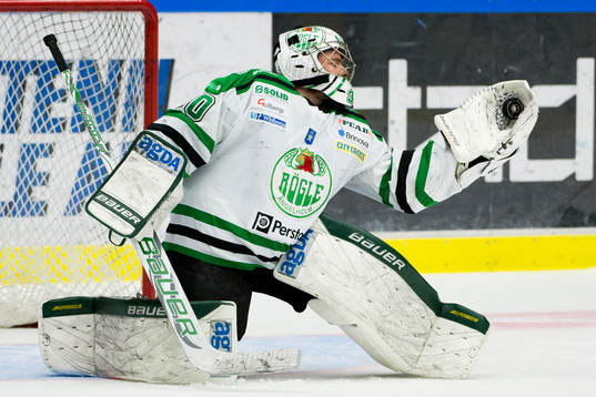 Rögles målvakt Kevin Lindskoug
