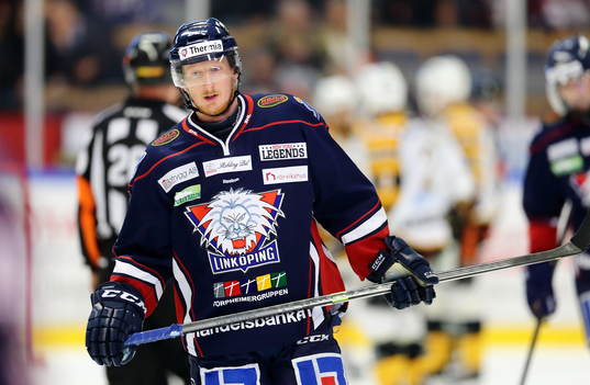 Linköpings Simon Hjalmarsson deppar