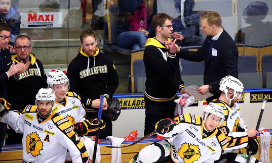 Skellefteås tränare Bert Robertsson och Skellefteås