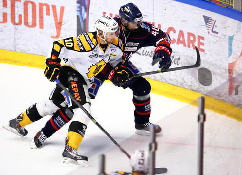Skellefteås Joakim Lindström och Linköpings Daniel Rahimi