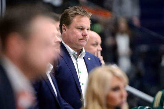 Färjestads tränare Leif Carlsson