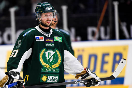 Färjestads Rickard Wallin deppar
