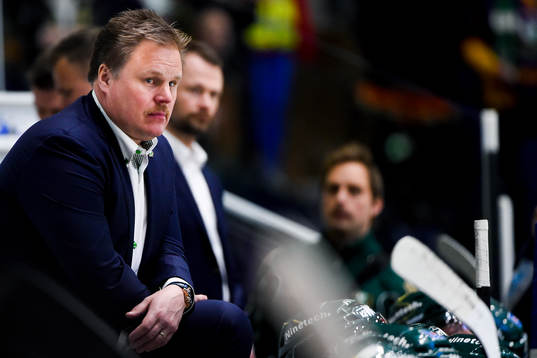 Färjestads tränare Leif Carlsson