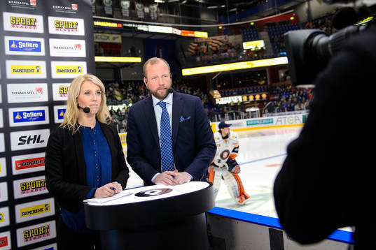 Lovisa Giertta och Petter Rönnqvist, reportrar Kanal 9