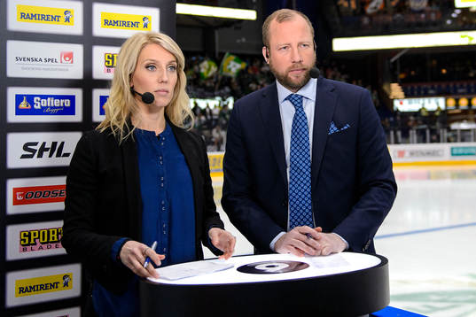 Lovisa Giertta och Petter Rönnqvist, reportrar Kanal 9