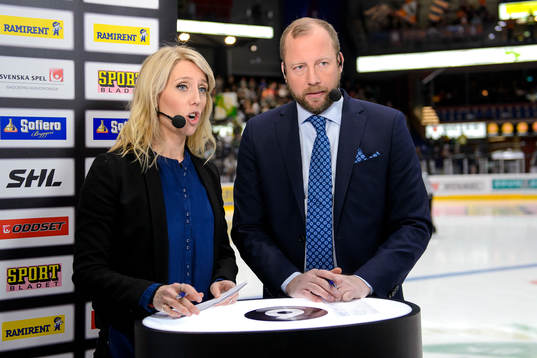 Lovisa Giertta och Petter Rönnqvist, reportrar Kanal 9