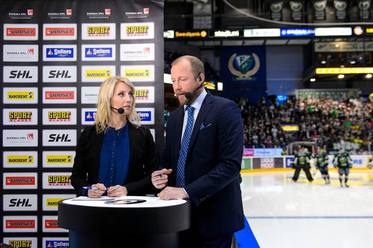 Lovisa Giertta och Petter Rönnqvist, reportrar Kanal 9