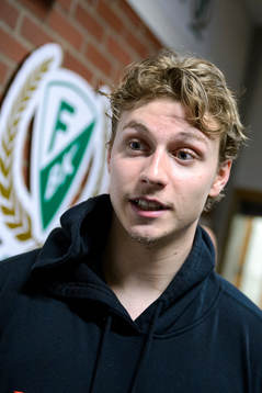 Färjestads målvakt Fredrik Pettersson-Wentzel
