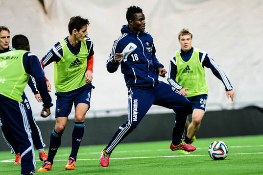 Haris Radetinac, Daniel Amartey och Simon Tibbling