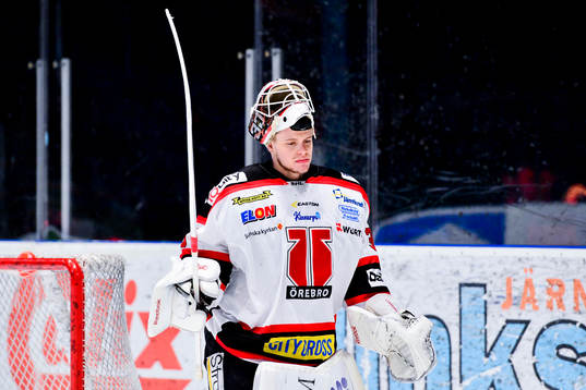 Örebros målvakt Henrik Lundberg
