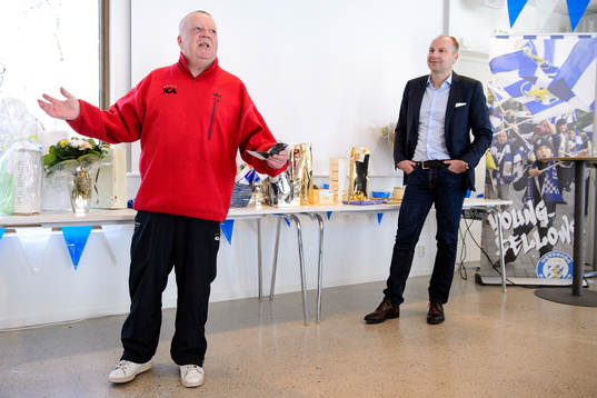 Peter Wiklandér, ICA-profil, och Håkan Mild