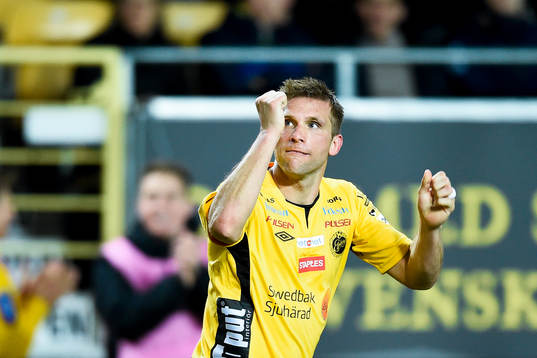 Elfsborgs Anders Svensson jublar