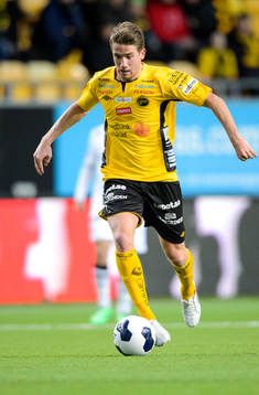 Elfsborgs Marcus Rohdén med bollen