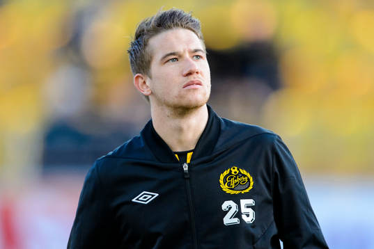 Elfsborgs Marcus Rohdén innan fotbollsmatchen i