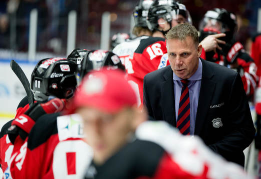 Malmö Redhawks tränaren Mats Lusth
