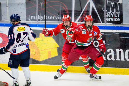 Modos Adrian Kempe (närmast i bild) och Carl Grundström