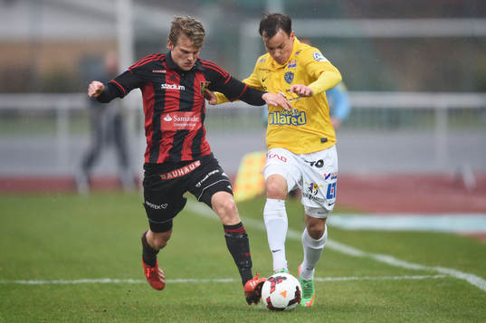 Brommapojkarnas +b13+ och Falkenbergs Anton Wede