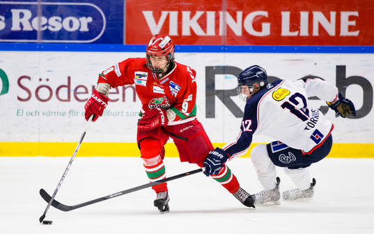 Modos Dmytro Timashov och Linköpings Henrik Törnqvist