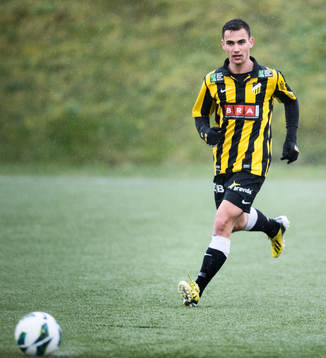Häckens Robert Lipovac i fotbollsmatchen mellan BK Häcken