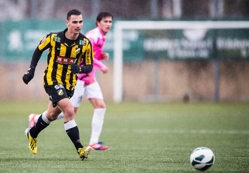 Häckens Robert Lipovac i fotbollsmatchen mellan BK Häcken
