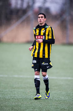 Häckens Daniel Krezic i fotbollsmatchen mellan BK Häcken