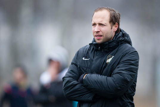 Häckens tränare Christian Andersson