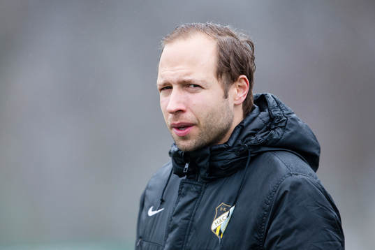 Häckens tränare Christian Andersson
