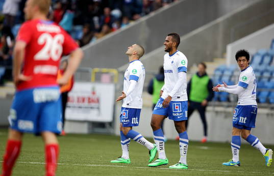Norrköpings Rawez Lawan jublar