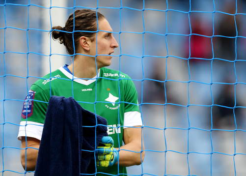 Norrköpings målvakt David Mitov Nilsson