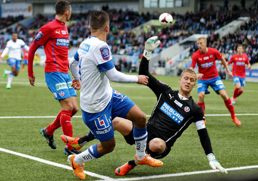 Norrköpings Christopher Telo och Helsingborgs Pär Hansson