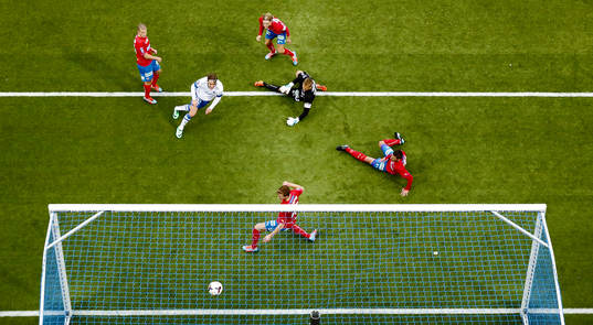 Mål 2-0 av Norrköpings Rawez Lawan förbi Helsingborgs