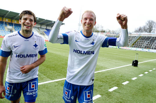 Norrköpings Morten Morisbak Skjönsberg och Andreas