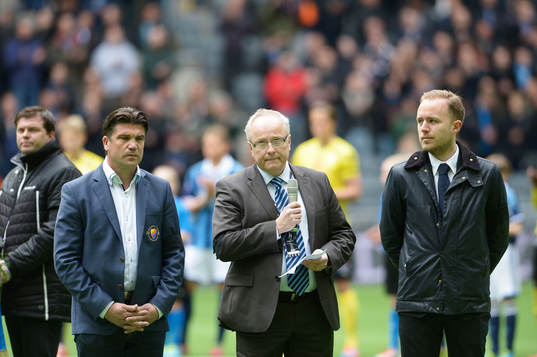Bo Andersson, sportchef och Lars-Erik Sjöberg, Ordförande