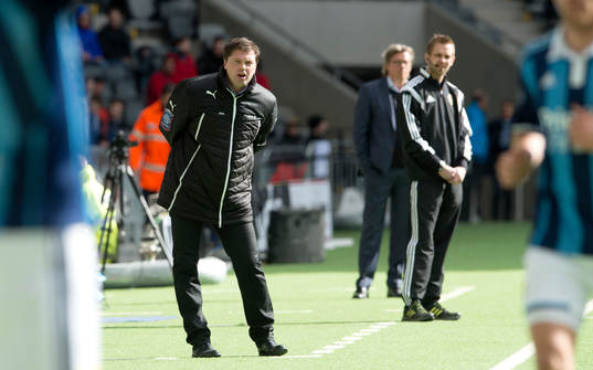 Halmstads tränare Jens Gustafsson