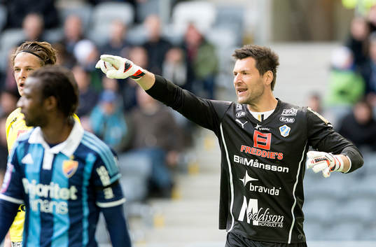 Halmstads målvakt Stojan Lukic