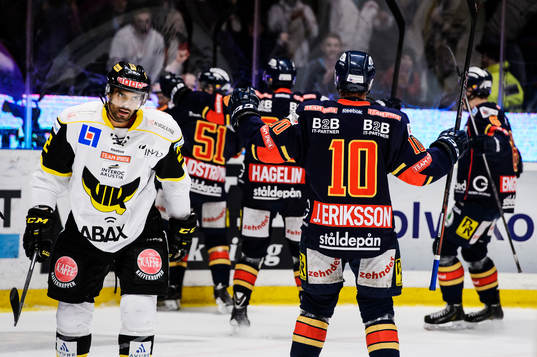 Djurgårdens spelare jublar