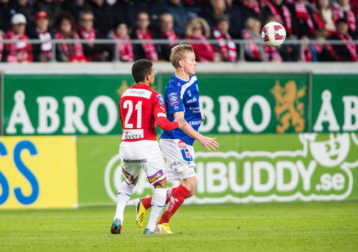 Kalmars Ismael Silva Lima och Åtvidabergs Andreas Dahlén