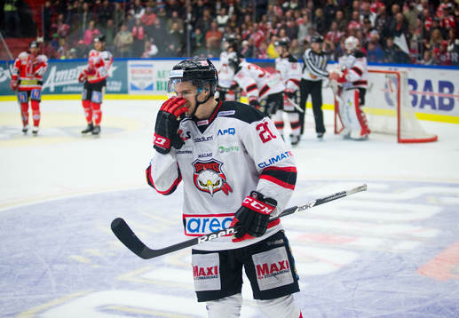 Malmö Redhawks Henrik Hetta deppar