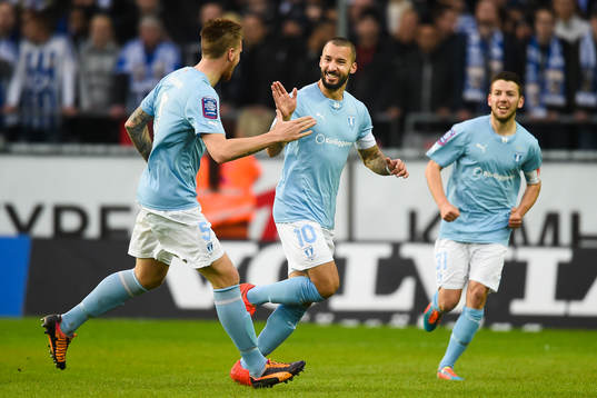 Malmö FFs Guillermo Molins jublar