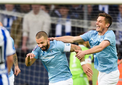 Malmö FFs Guillermo Molins jublar
