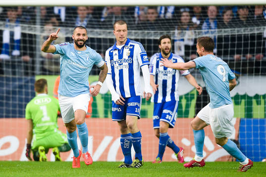 Malmö FFs Guillermo Molins jublar