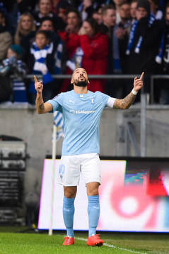 Malmö FFs Guillermo Molins jublar