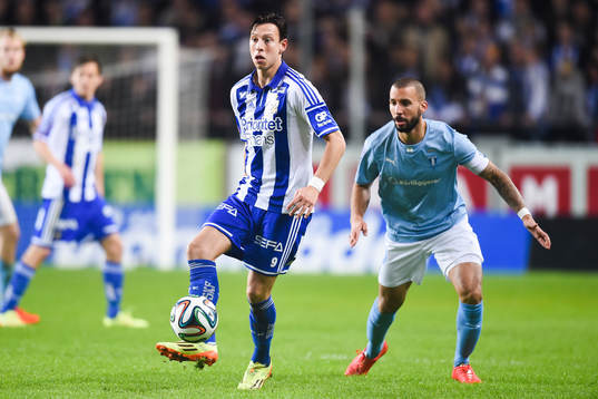 IFK Göteborgs Martin Smedberg Dalence och Malmö FFs