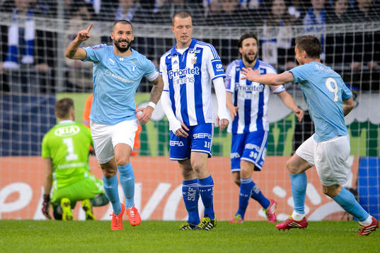Malmös Guillermo Molins firar
